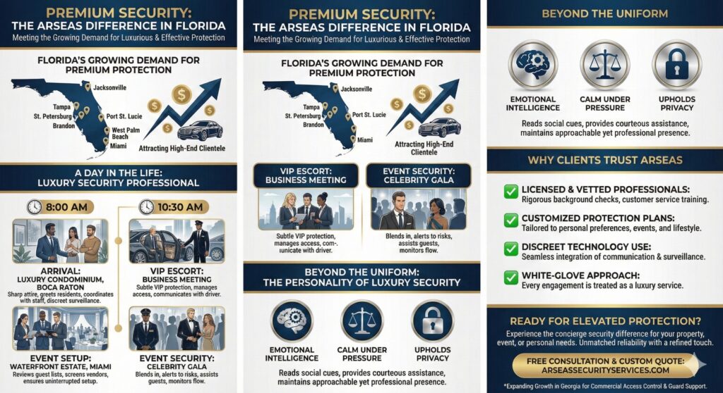 Arseas Security Services,INC-Inside Florida’s Premium Guard Experience